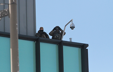 Police Break Up Ottawa Truck Protest : February 2022 : Personal Photo Projects : Photos : Richard Moore : Photographer